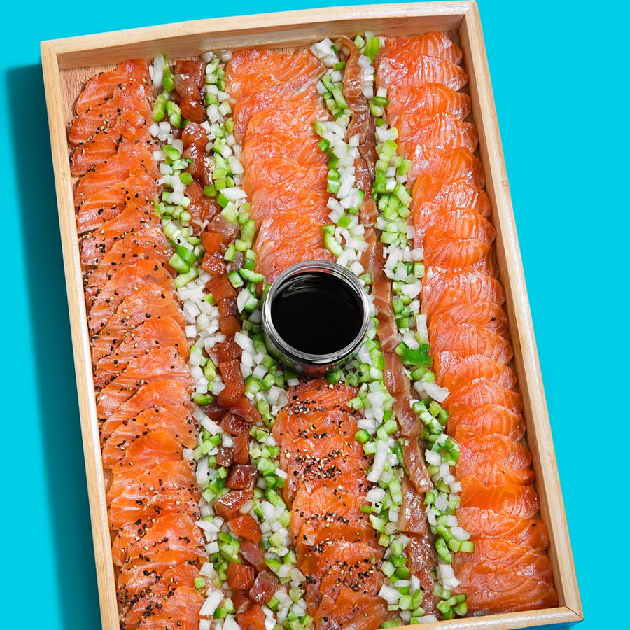 Cured Salmon Board — Medium