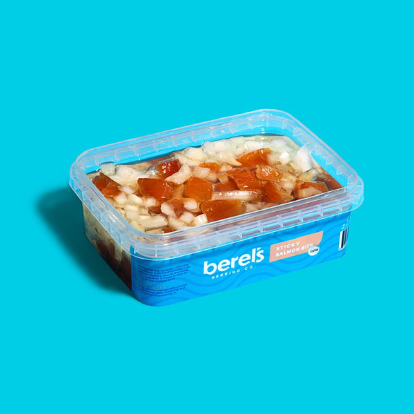 Sticky Salmon Bits